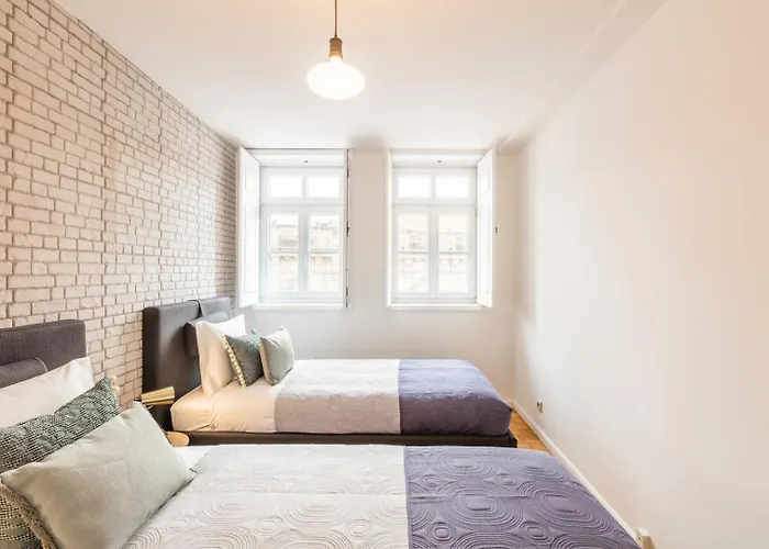 Sao Bento Deluxe 42 With Balcony Apartmán Porto